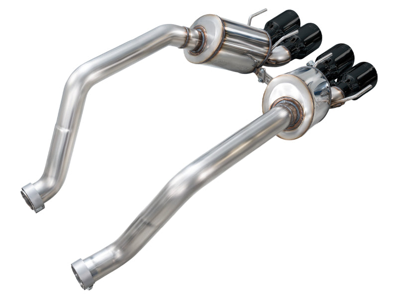 AWE Tuning C6 Chevrolet Corvette Z06/ZR1 Touring Edition Axle-Back Exhaust w/ Diamond Black Tips AWE Tuning Axle Back