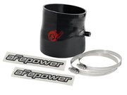 aFe Power Magnum FORCE 3-3/4in ID To 3-1/2in ID x 15 Deg Replacement Coupling Kit aFe Air Intake Components
