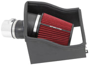 Spectre 12-14 Ford F150 V6-3.5L F/I Air Intake Kit - Polished w/Red Filter Spectre Cold Air Intakes