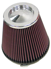 K&N Round Tapered Universal Air Filter 6in Flange ID x 7.5in Base OD x 5in Top OD x 6.5in Height K&N Engineering Air Filters - Universal Fit