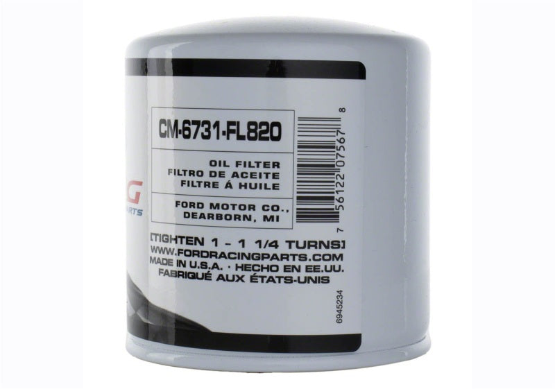 Ford Racing High Performance Oil Filter Ford Racing Oil Filters