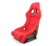 NRG FRP Bucket Seat ULTRA Edition - Medium (Red Alcantara/Pearlized Back) NRG Race Seats