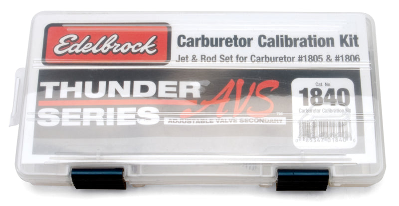 Edelbrock Calibration Kit for 1805/1806 Edelbrock Carburetor Rebuild Components