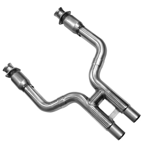 Kooks 11-14 Ford Mustang GT 5.0L 4V 3in x 2 3/4in OEM Cat H Pipe Kooks HDR Req Kooks Headers H Pipes