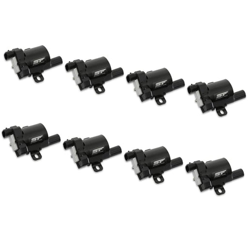 Street Fire Ignition Coils 1999-2007 GM L-Series Truck engines, Black, 8-Pack 55098 MSD Autoparts