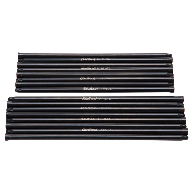 Edelbrock Push Rod Set Hardened Steel Chrysler 426-572 Gen II Hemi 3/8In Od X 10 250In Long Edelbrock Push Rods