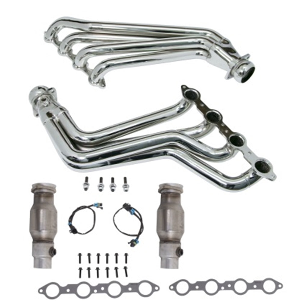 BBK 2010-15 Camaro Ls3/L99 1-7/8 Full-Length Headers W/ High Flow Cats (Polished Ceramic) 40540