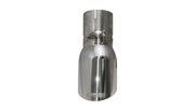 Corsa Single Universal 3.0in Inlet / 4in Outlet Polished Pro-Series Tip Kit CORSA Performance Tips