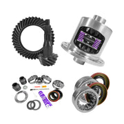 Yukon 9.75in Ford 3.73 Rear Ring & Pinion Install Kit 34 Spline Positraction 2.99in Axle Bearing Yukon Gear & Axle Differential Install Kits