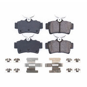 Power Stop 94-01 Ford Mustang Rear Z17 Evolution Ceramic Brake Pads w/Hardware PowerStop Brake Pads - OE
