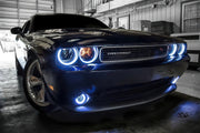 Oracle 0814 Dodge Challenger Dynamic Surface Mount Headlight/Fog Light Halo Kit COMBO ORACLE Lighting Fog Lights