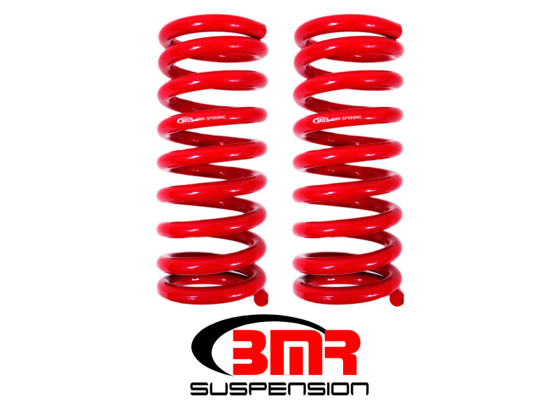 BMR 67-69 1st Gen F-Body Small Block Front Lowering Springs - Red BMR Suspension Lowering Springs