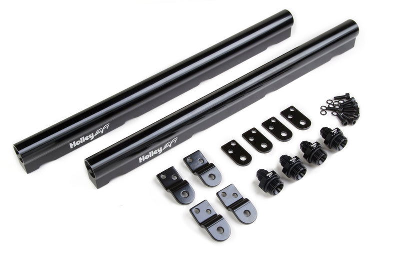 LS Hi-Flow Fuel Rails - Fits LS1, LS2, LS3, LS6 & L99 factory intakes Holley EFI Autoparts