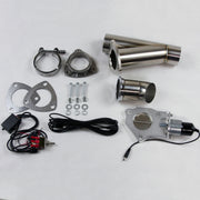 Granatelli 2.5in Stainless Steel Electronic Exhaust Cutout Granatelli Motor Sports Exhaust Cutouts