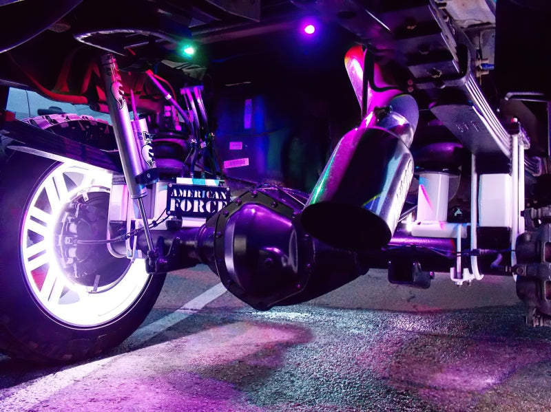 Oracle Bluetooth + RF Underbody Rock Light Kit - 8 PCS - ColorSHIFT ORACLE Lighting Light Bars & Cubes