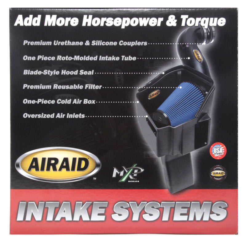 Airaid 10-14 Ford SVT Raptor / 11-13 F-150 6.2L CAD Intake System w/ Tube (Dry / Red Media) Airaid Cold Air Intakes