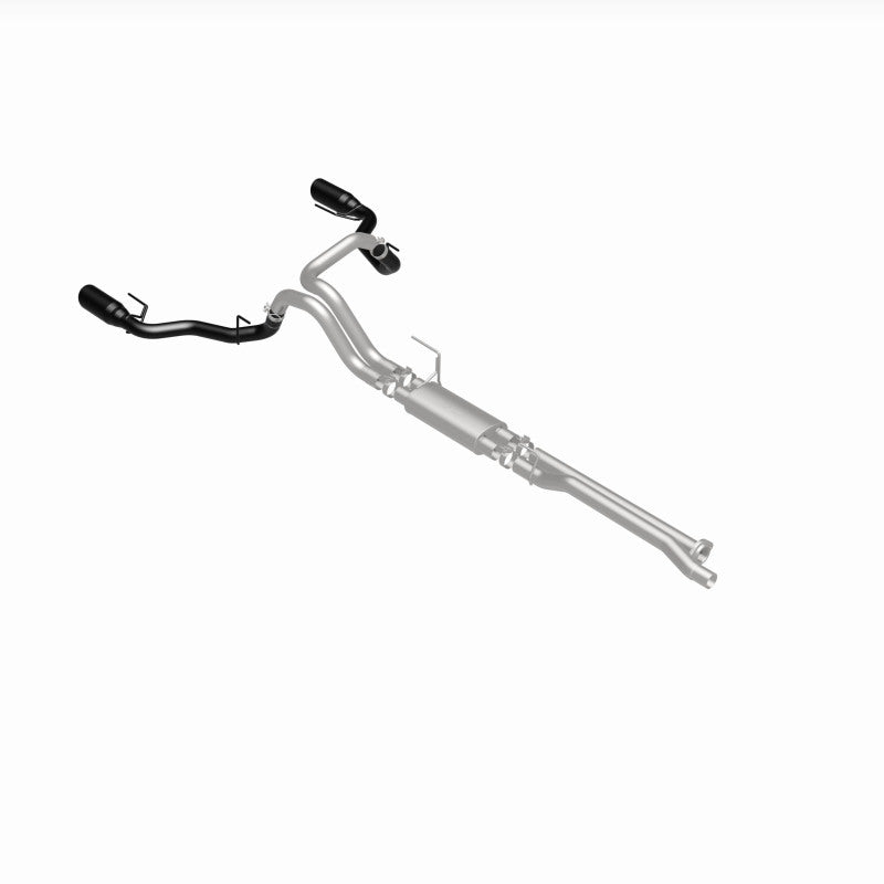MagnaFlow SYS Cat-Back 2017 Ford F-150 Raptor 3.5L Dual Black Coated 3in Tips Magnaflow Catback