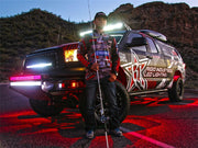 Rigid Industries Rock Light Kit- Red (4 lights) Rigid Industries Sidemarkers & Indicators