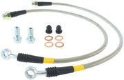 StopTech 14-15 Chevy Corvette Z51 (C7) V8 Stainless Steel Front Brake Lines Stoptech Brake Line Kits