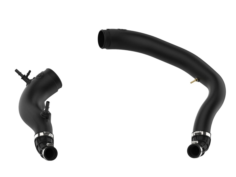 aFe 15-16 Ford F150 V6 3.5L Turbo Inlet Pipes - Black aFe Intercoolers