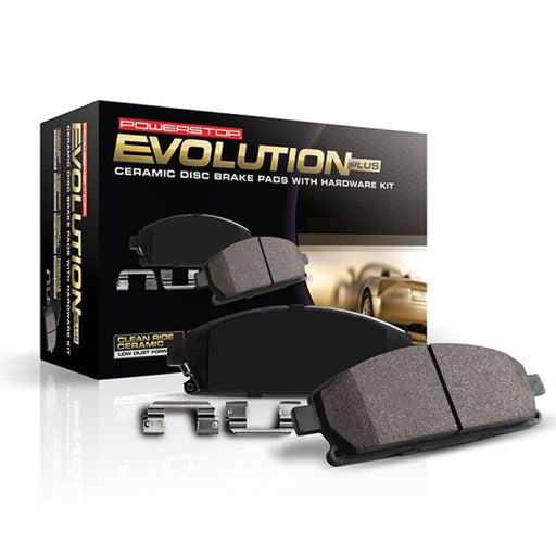 Power Stop 23-24 Ford F-250 Super Duty Front Z17 Evo Ceramic Pad w/Hardware PowerStop Brake Pads - OE