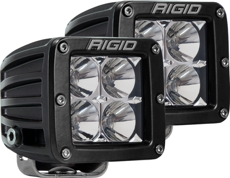 Rigid Industries Dually - Flood - Set of 2 Rigid Industries Light Bars & Cubes