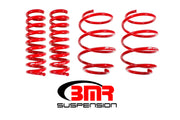 BMR 16-17 6th Gen Camaro V8 Performance Version Lowering Springs (Set Of 4) - Red BMR Suspension Lowering Springs