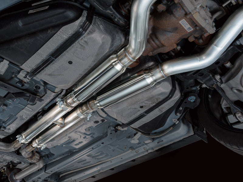 AWE Tuning 18-23 S550 Mustang GT SwitchPath Exhaust - Chrome Silver Tips AWE Tuning Catback