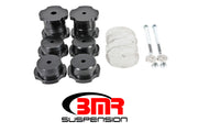 BMR 16-17 6th Gen Camaro Rear Cradle Bushing Kit (Delrin) - Black BMR Suspension Differential Bushings