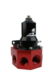 Aeromotive Regulator - 30-120 PSI - .500 Valve - 4x AN-08 and AN-10 inlets / AN-10 Bypass Aeromotive Fuel Pressure Regulators
