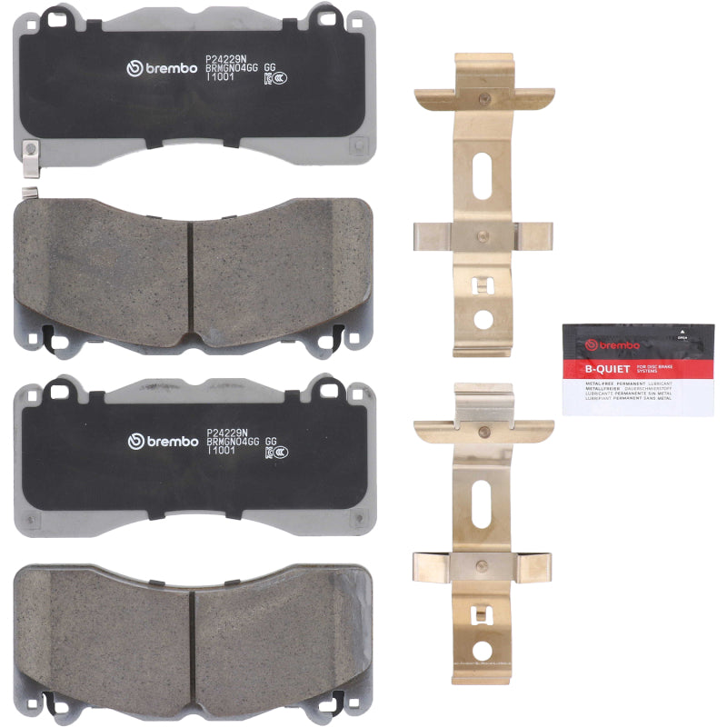 Brembo 15-22 Ford Mustang Front NAO Brake Pad Brembo OE Brake Pads - OE