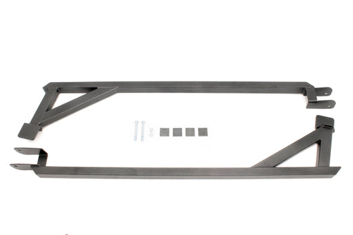 BMR 82-82 3rd Gen F-Body Weld-On Boxed Subframe Connectors (Inside Frame Exhaust) - Black Hammertone BMR Suspension Chassis Bracing