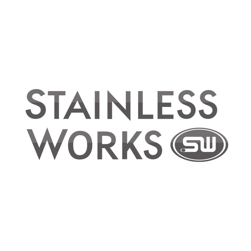Stainless Works 2.25in ID CENTER INLET/ 2.25in OD CENTER OUTLET 5inX9in Stainless Works Muffler