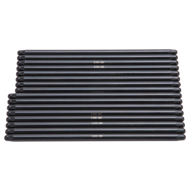 Edelbrock Pushrod Hardened Kit for Edelbrock Performer RPM Cylinder Heads 60809 and 60819 Edelbrock Push Rods