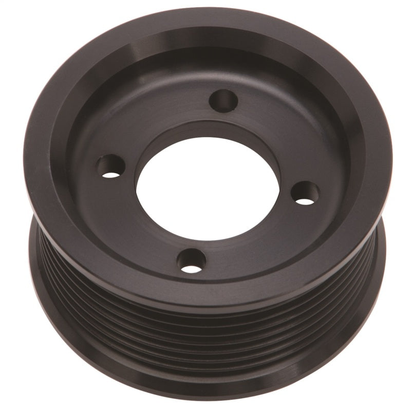 Edelbrock Pulley SC E-FoRce 3 00In 8 Rib Black Edelbrock Supercharger Pulleys