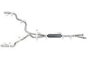 aFe MACH Force-XP Cat-Back Exhaust w/ Dual Hi-Tuck Pol Tips 17-18 Ford F-150 Raptor V6-3.5L aFe Catback