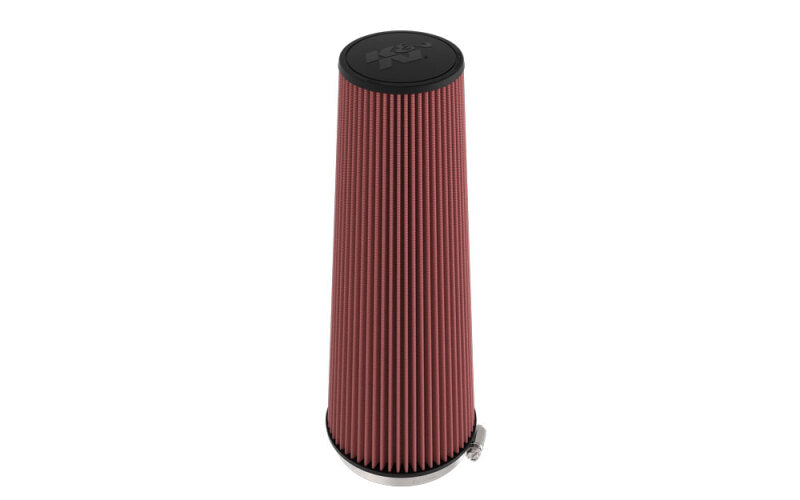 K&N Universal Clamp-On Air Filter 7-1/2in 6 DEG FLG 5in OD 20 1/8in H K&N Engineering Air Filters - Drop In