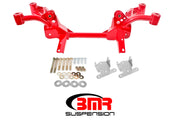 BMR 82-92 3rd Gen F-Body K-Member w/ SBC/BBC Motor Mounts and Pinto Rack Mounts - Red BMR Suspension Crossmembers