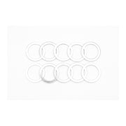 DeatschWerks -8 AN Aluminum Crush Washer (Pack of 10) DeatschWerks Hardware - Singles