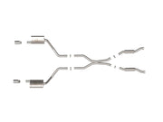 aFe 11-21 Dodge Durango V6-3.6L/V8-5.7L MACH Force-Xp 304 SS Cat-Back Exhaust System w/ Polished Tip aFe Axle Back