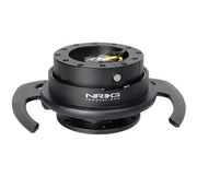 NRG Quick Release Kit Gen 4.0 - Black Body / Black Ring w/ Handles NRG Quick Release Adapters