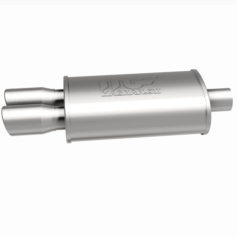 MagnaFlow Muffler W/Tip Mag SS 14X5X8 2.25/3 Magnaflow Muffler