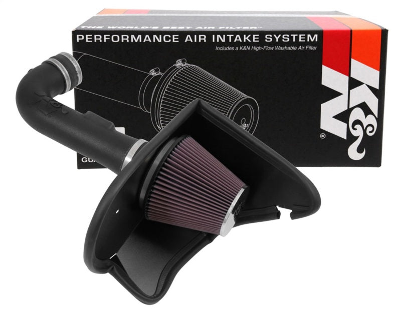 K&N 2016-2017 Chevrolet Camaro V6-3.6L F/I AirCharger Performance Intake K&N Engineering Cold Air Intakes