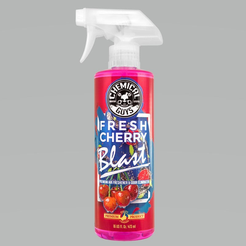 Chemical Guys Fresh Cherry Blast Air Freshener & Odor Eliminator - 16oz Chemical Guys Surface Cleaners