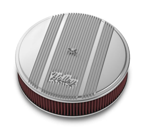 14" Round Finned Air Cleaner 120-151 HOLLEY Autoparts