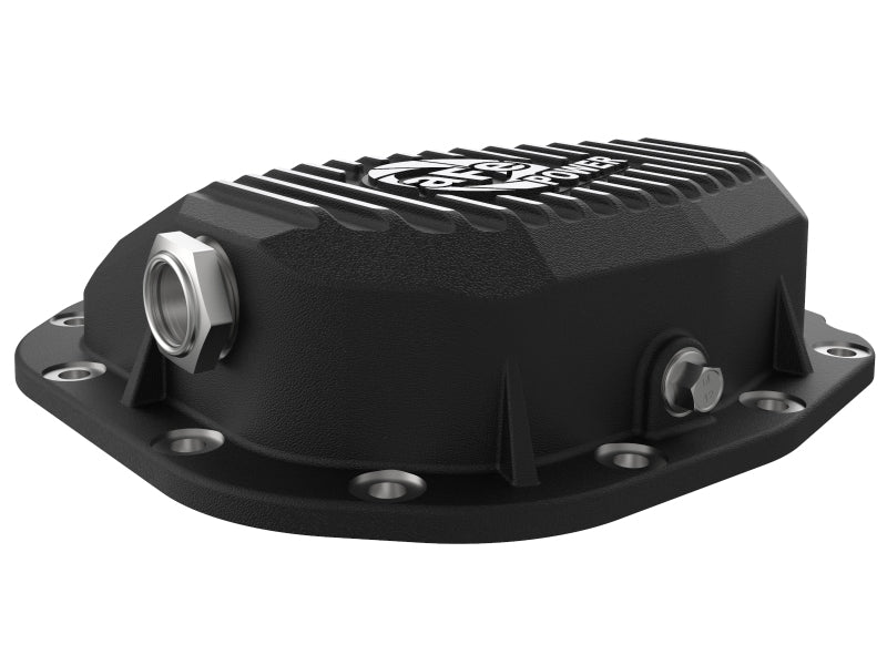 aFe Pro Series Rear Differential Cover Black w/ Fins 15-19 Ford F-150 (w/ Super 8.8 Rear Axles) aFe Diff Covers