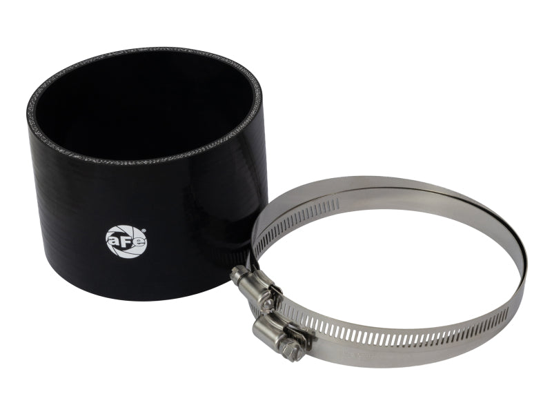 aFe POWER Universal Products Coupler Kit 4in ID x 3in L - Black aFe Air Intake Components