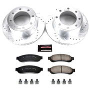 Power Stop 05-07 Ford F-250 Super Duty Rear Z23 Evolution Sport Brake Kit PowerStop Brake Kits - Performance D&S