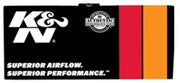 K&N 14in Red Custom Air Cleaner Assembly - 5.125in ID x 14in OD x 2.75in H x 1.25in Drop Base K&N Engineering Air Filters - Direct Fit