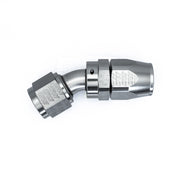 DeatschWerks 10AN Female Swivel 30-Degree Hose End CPE - Anodized Titanium DeatschWerks Fittings